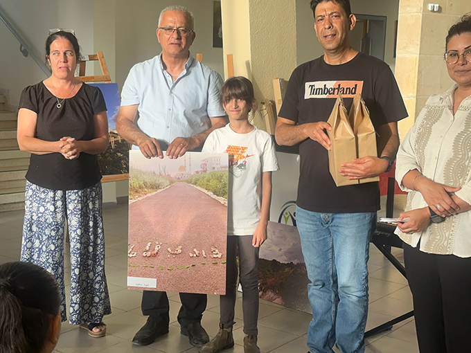 حفل توزيع الجوائز على المشاركين بمسابقة التصوير في وادي قانا